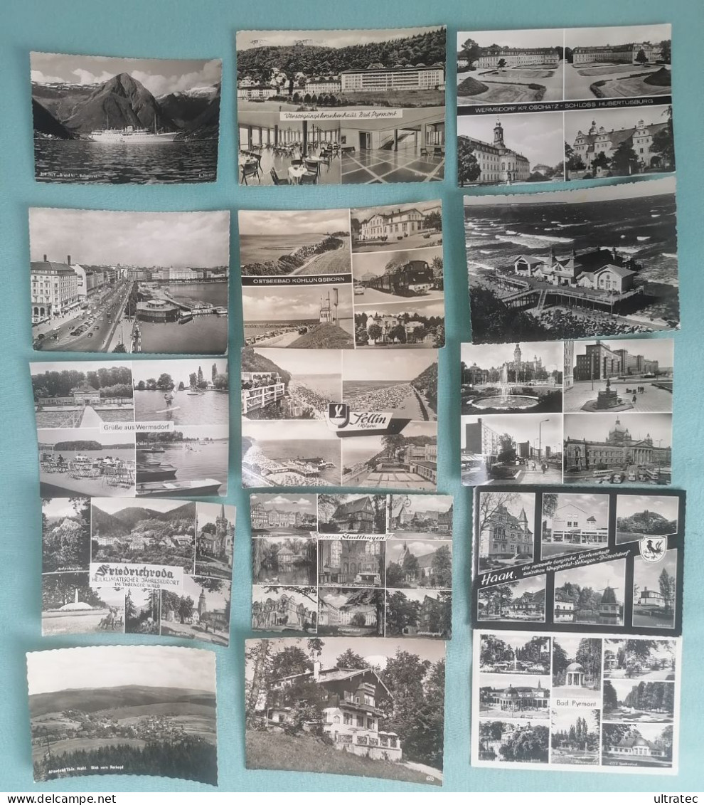 107 Stück Alte Postkarten "DEUTSCHLAND" Ansichtskarten Lot Sammlung Konvolut AK - Sammlungen & Sammellose