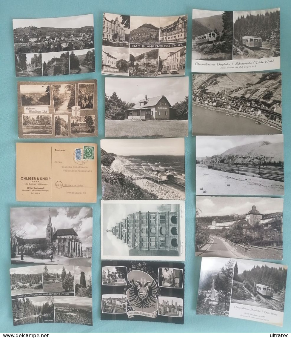107 Stück alte Postkarten "DEUTSCHLAND" Ansichtskarten Lot Sammlung Konvolut AK