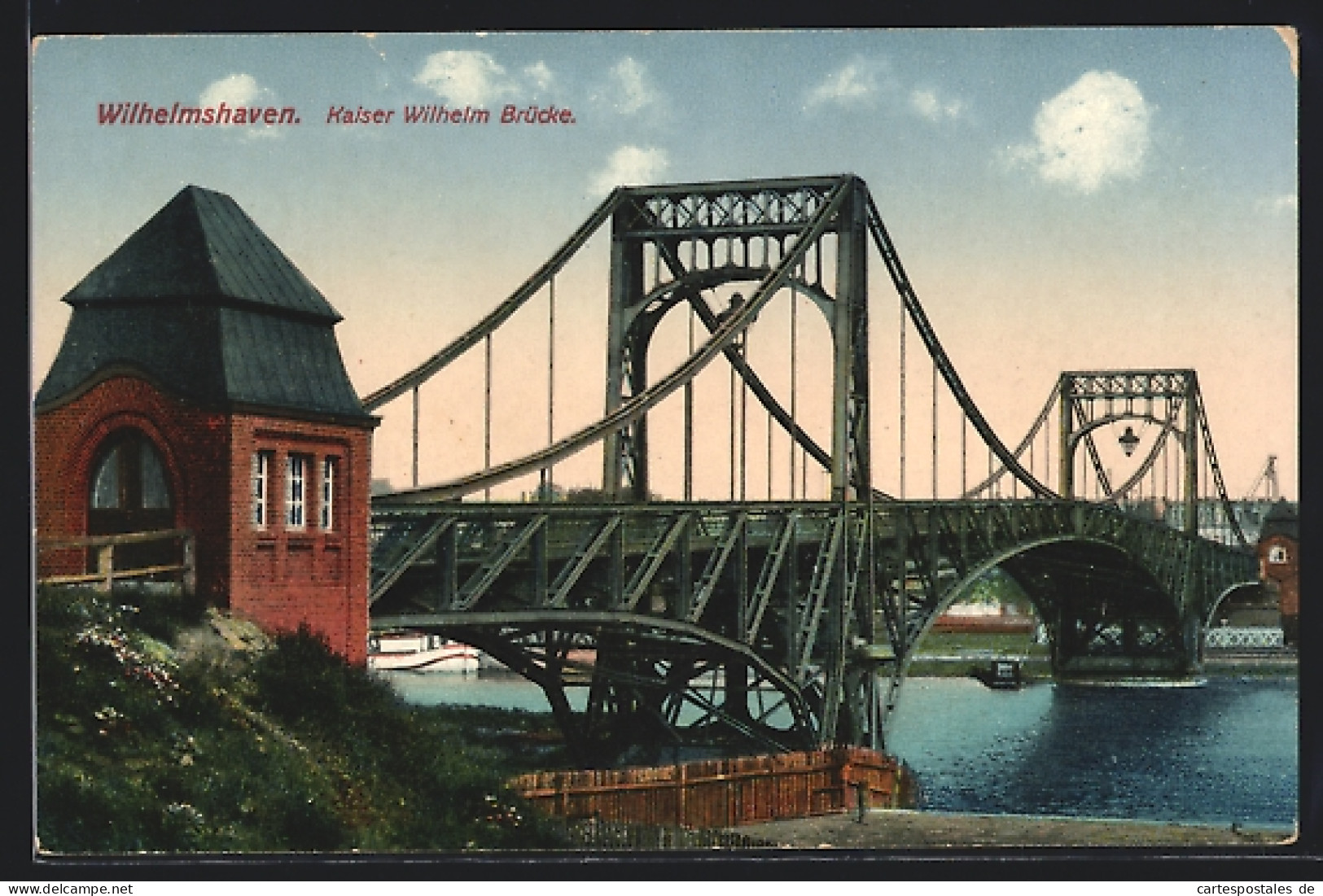 AK Wilhelmshaven, Die Kaiser Wilhelm Brücke  - Wilhelmshaven