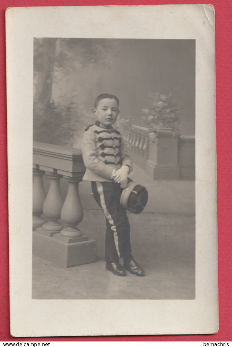 Carte Photo Enfant Soldat - Other & Unclassified