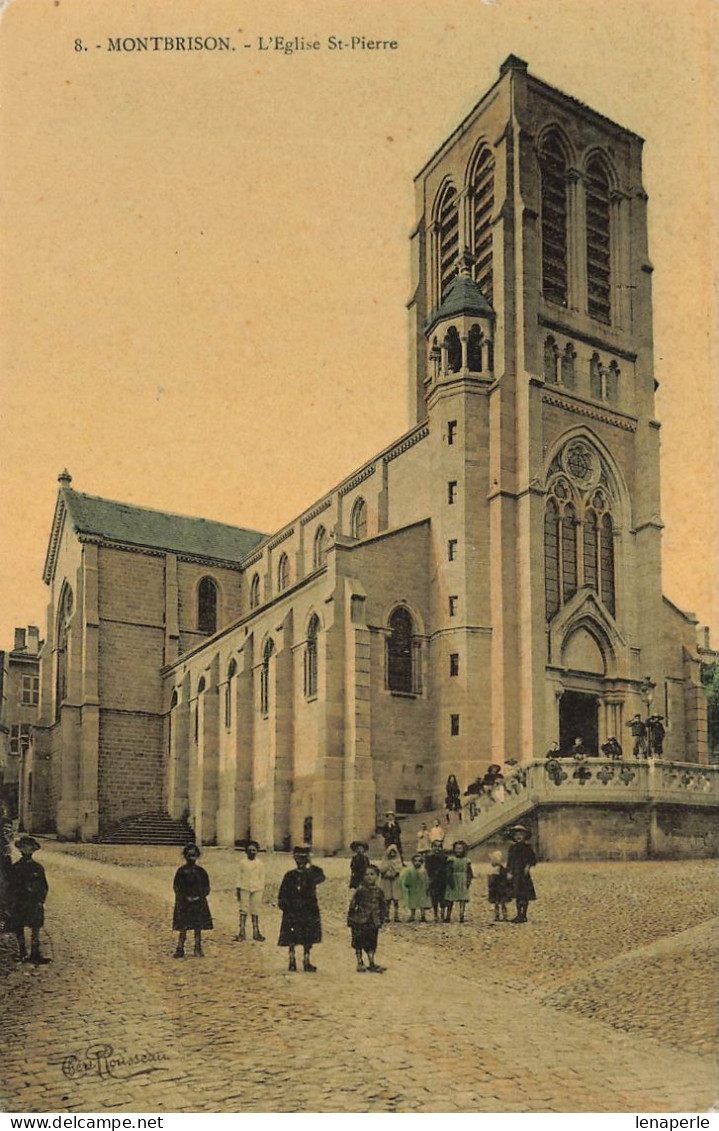 D7365 Montbrison L'église St Pierre - Montbrison