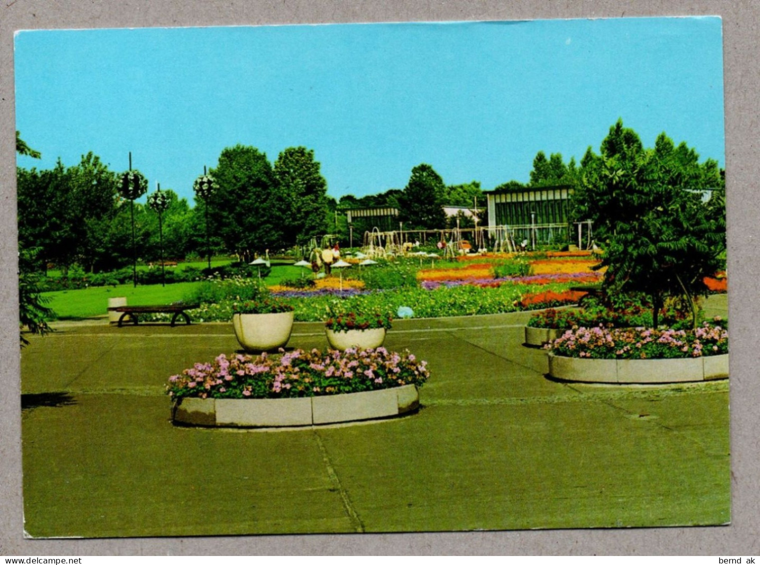 031# BRD - 12  Color  - AK:  Erfurt - IGA, Krämerbrücke, Malsdorf, Fischmarkt, Rathaus, Kirchen  (alle Im Bild) - Erfurt