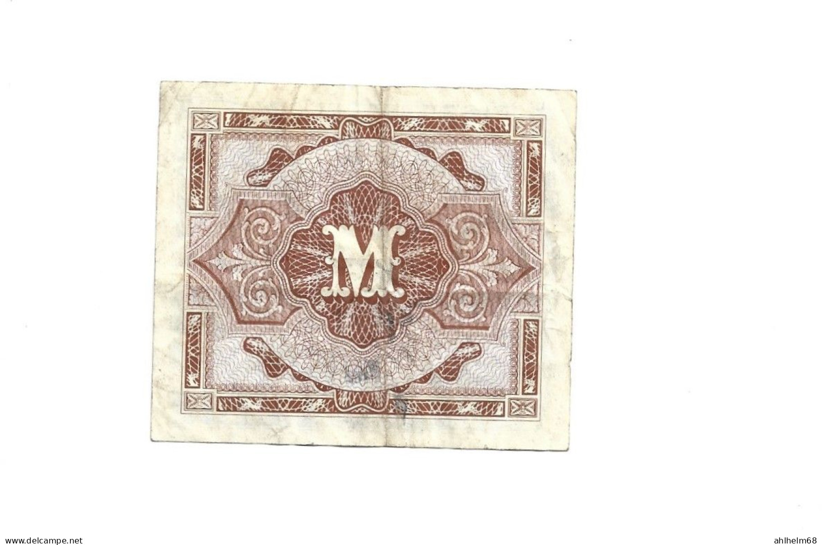 50 Pfennig Banknote Der Alliierten Militärbehörde Für Deutschland, 1944 - Autres & Non Classés