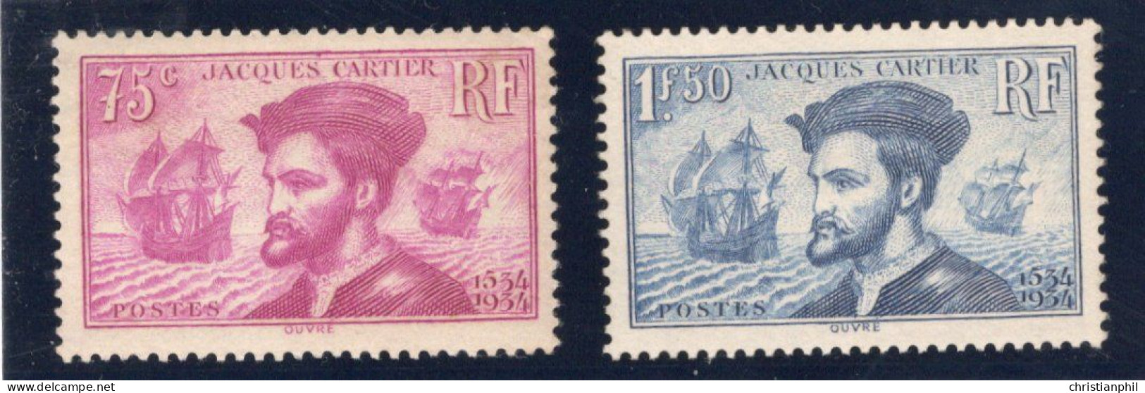 TIMBRE FRANCE N° 296 Et 297 NEUF ** - Neufs