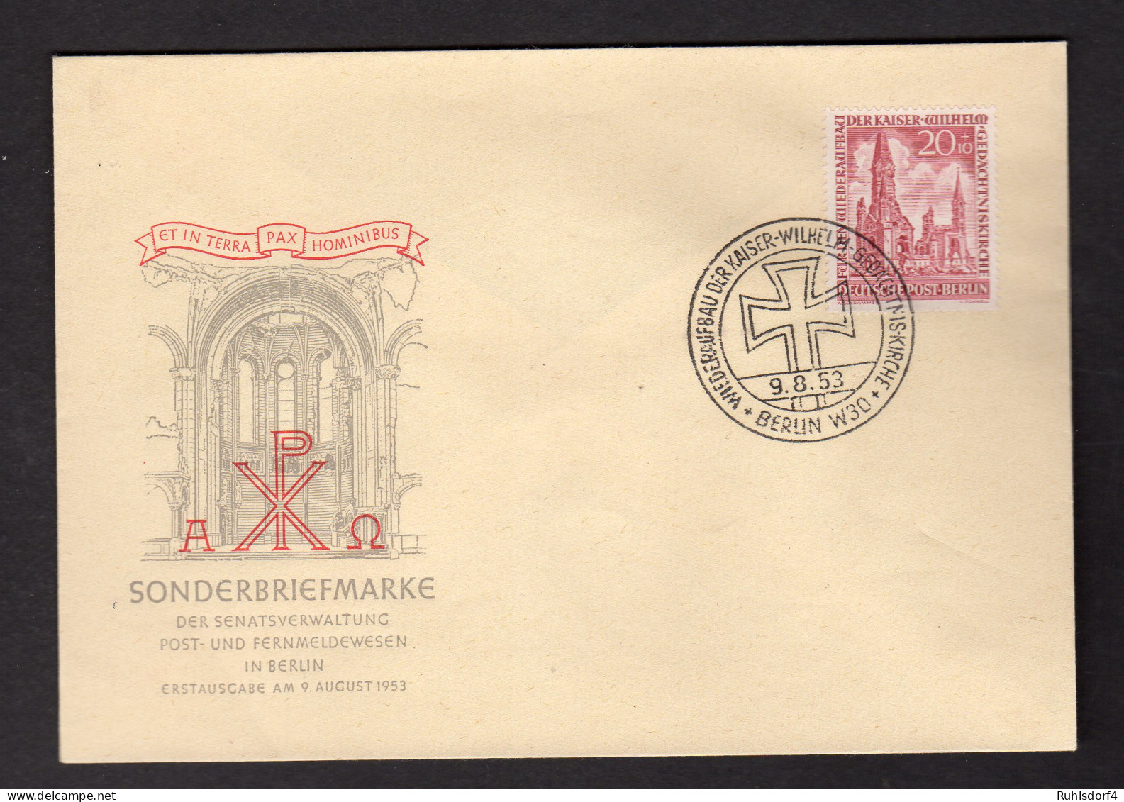 Berlin, FDC. Mi.-Nr. 108 - Altri & Non Classificati