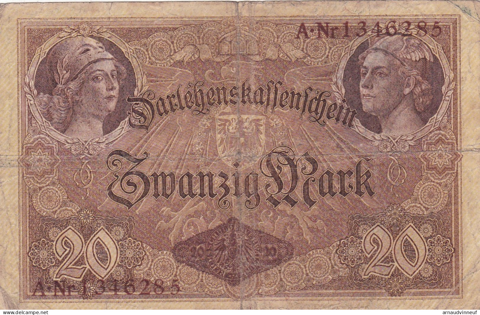 BILLET ALLEMAND DE 20 - Altri & Non Classificati