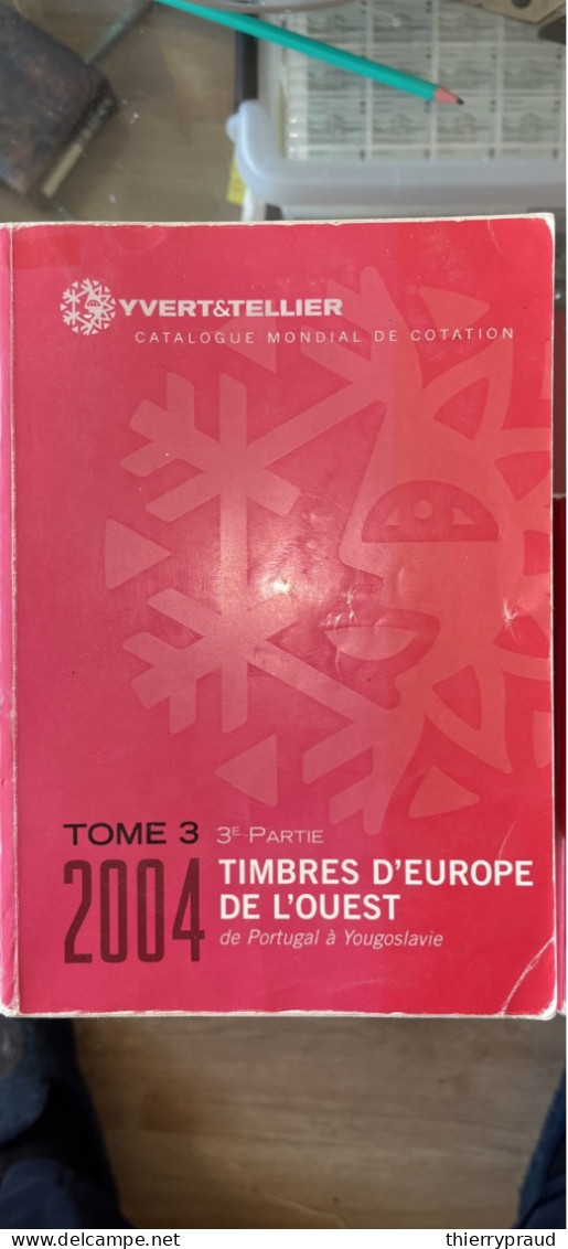 Catalogues Anciens YVERT Et TElLIER - Thema's
