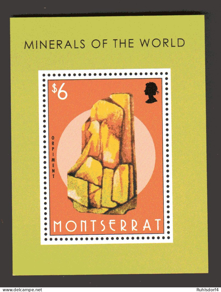 Montserrat Block Minerals Of The World - Other & Unclassified