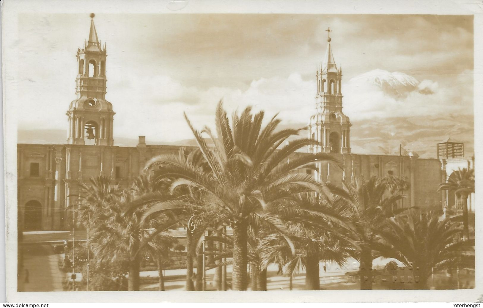 Peru Postcard Arequipa 1936 - Pérou