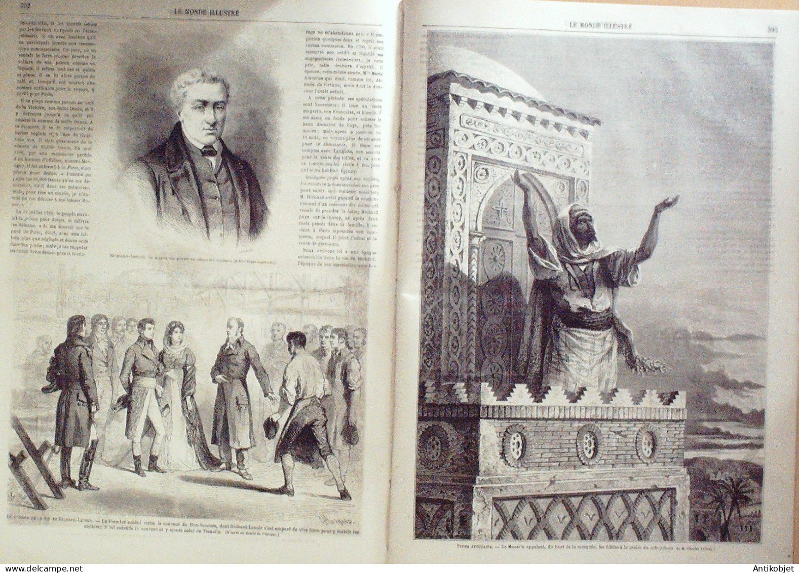 Le Monde Illustré 1862 N°297 Grèce Pyrée Athènes Siam évèque Victor Hugo Naples Môle - 1850 - 1899