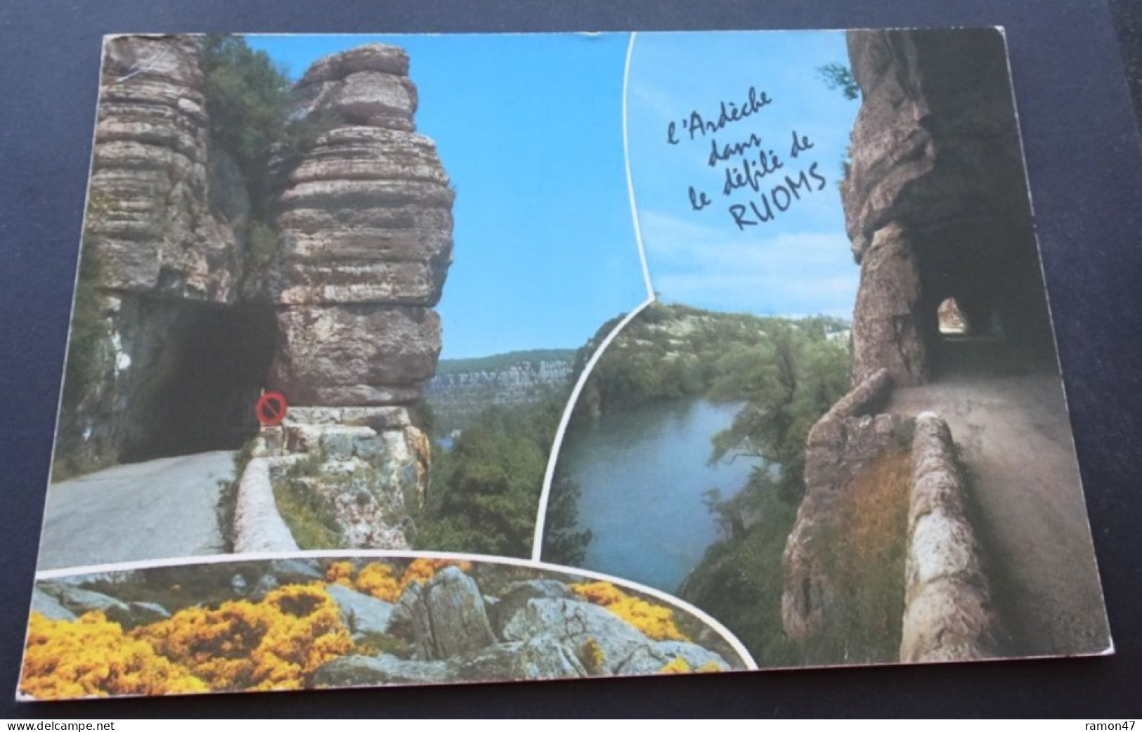 L'Ardèche Dans Le Défilé De Ruoms - Les Gorges De L'Ardèche - Editions Cellard, Bron - Ruoms