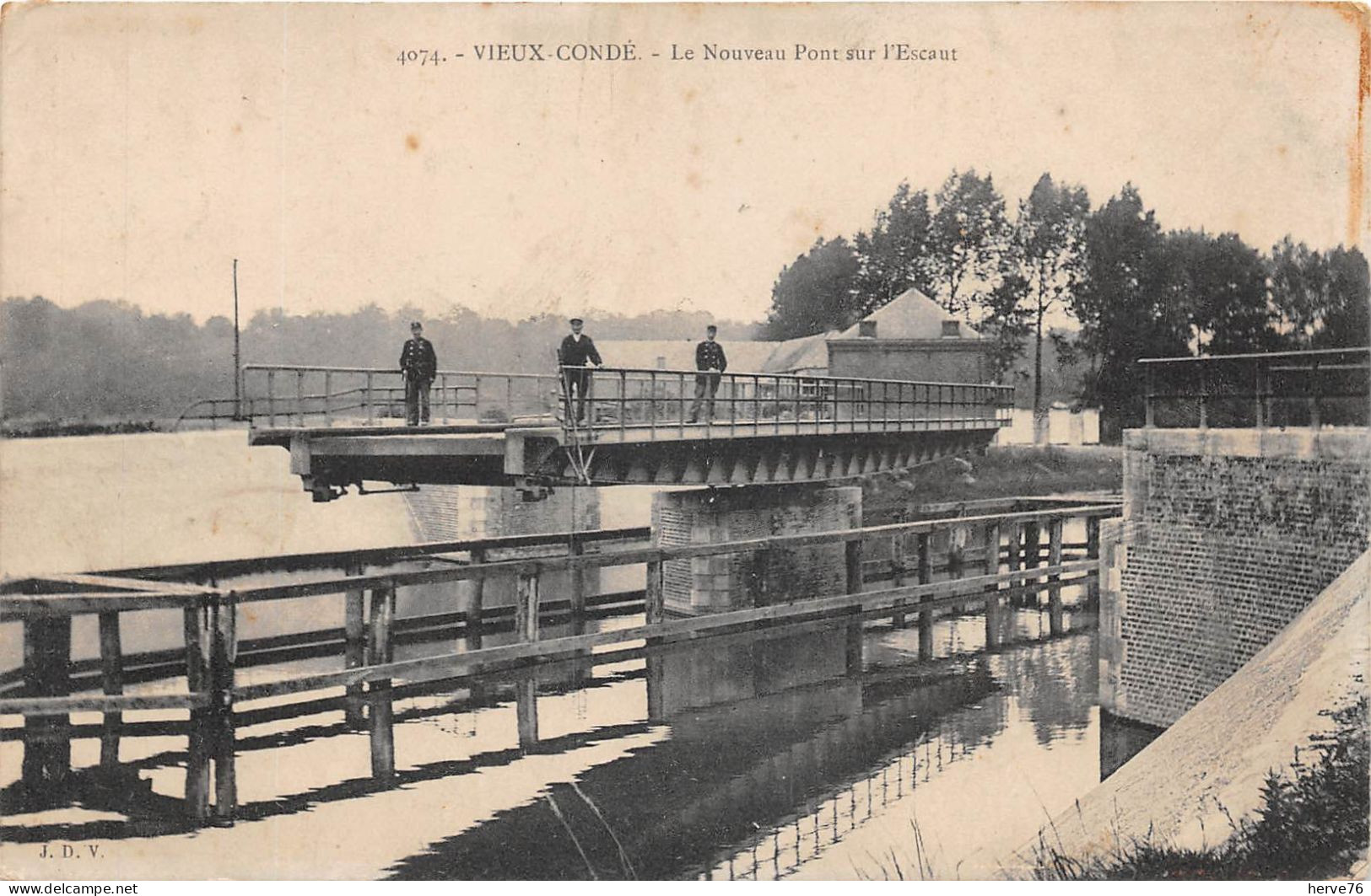 VIEUX-CONDE - Le Nouveau Pont Sur L'Escaut - Vieux Conde