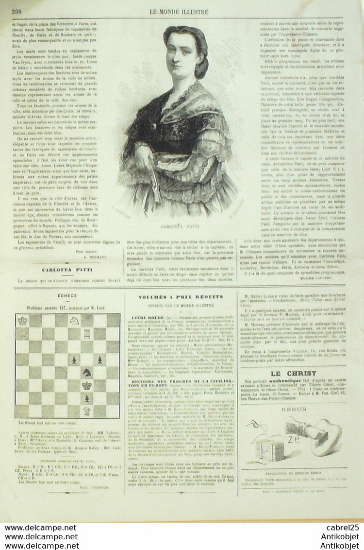 Le Monde Illustré 1867 N°546 BELLEME Japon Gouverneur SATZOUMA ISTHME De SUEZ Port SAID ISMALIA Chalouf S - 1850 - 1899