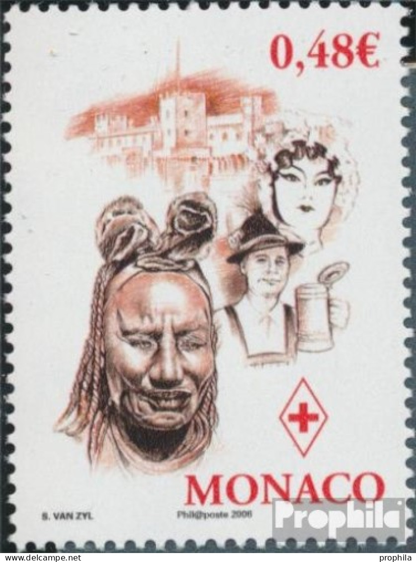 Monaco 2814 (kompl.Ausg.) Postfrisch 2006 Rotes Kreuz - Unused Stamps