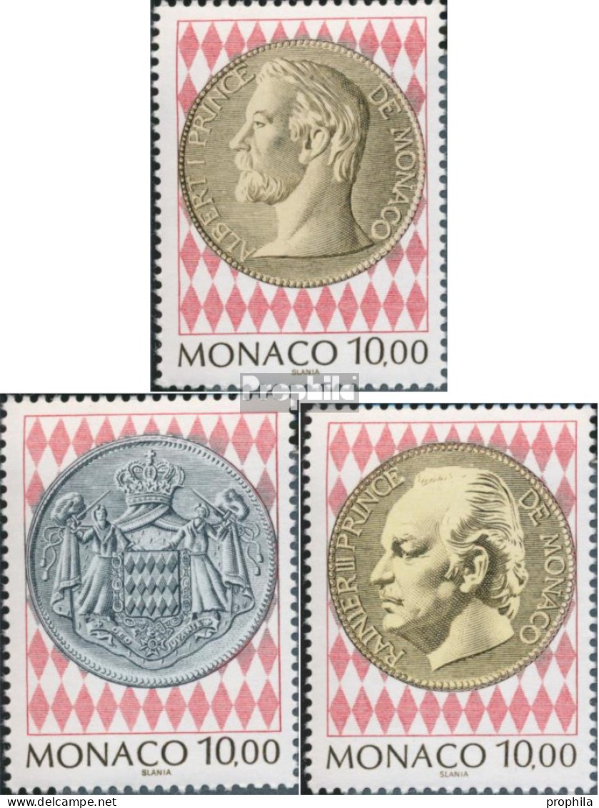 Monaco 2191-2193 (kompl.Ausg.) Postfrisch 1994 Briefmarken- Und Münzmuseum - Ungebraucht