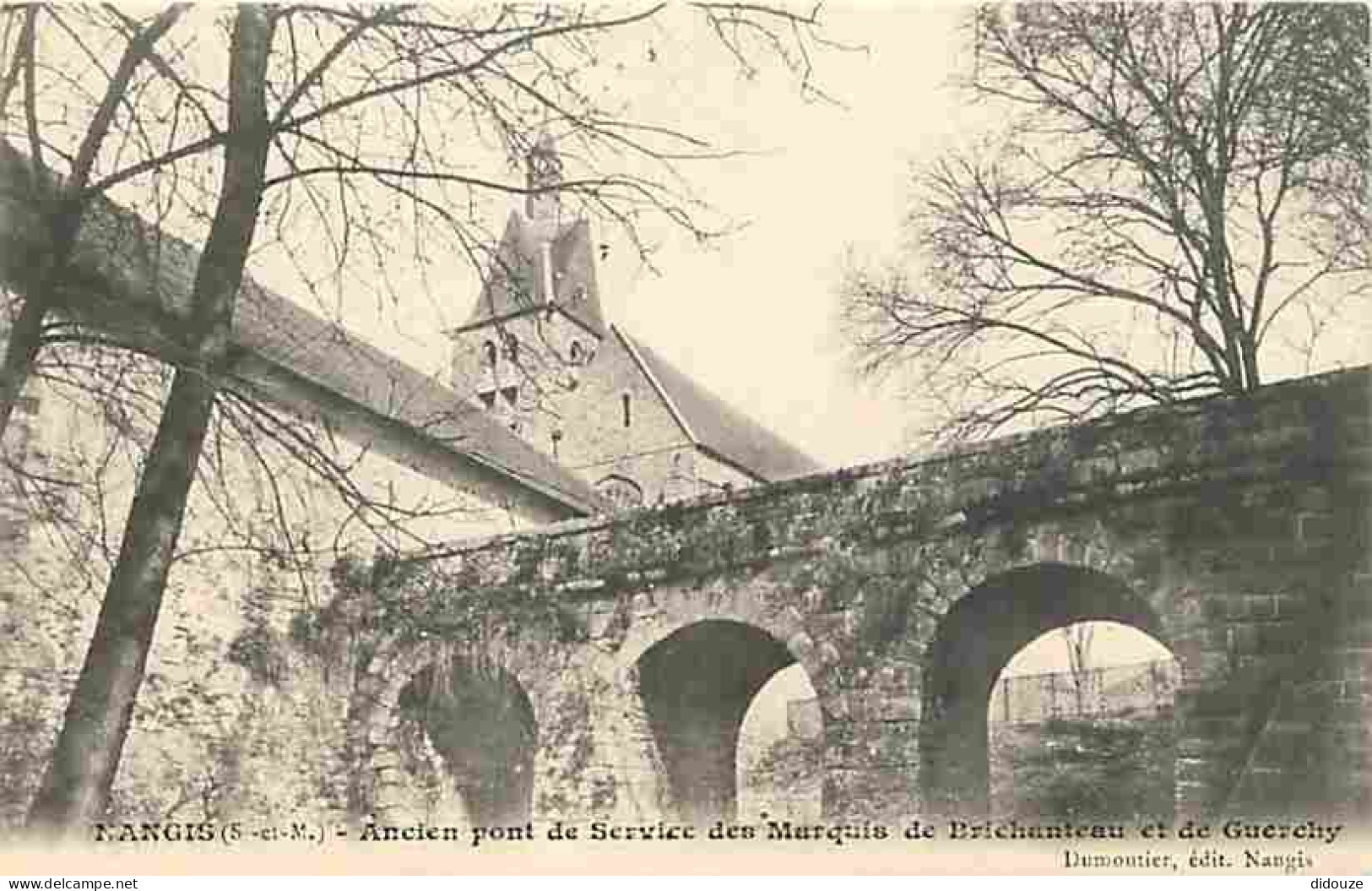 77 - Nangis - Ancien Pont De Service Des Marquis De Brichanteau Et De Guerchy - Carte Neuve - CPA - Voir Scans Recto-Ver - Nangis