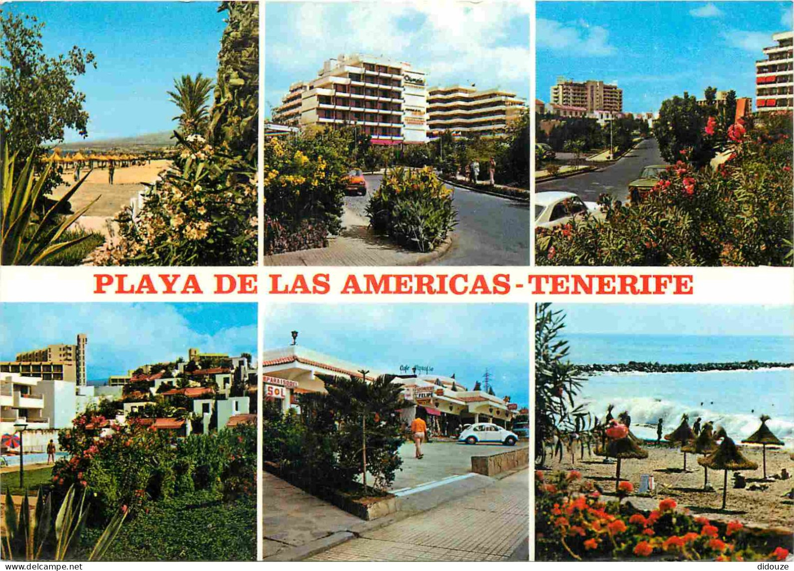 Espagne - Espana - Islas Canarias - Tenerife - Playa De Las Américas - Multivues - Immeubles - Architecture - CPM - Voir - Tenerife