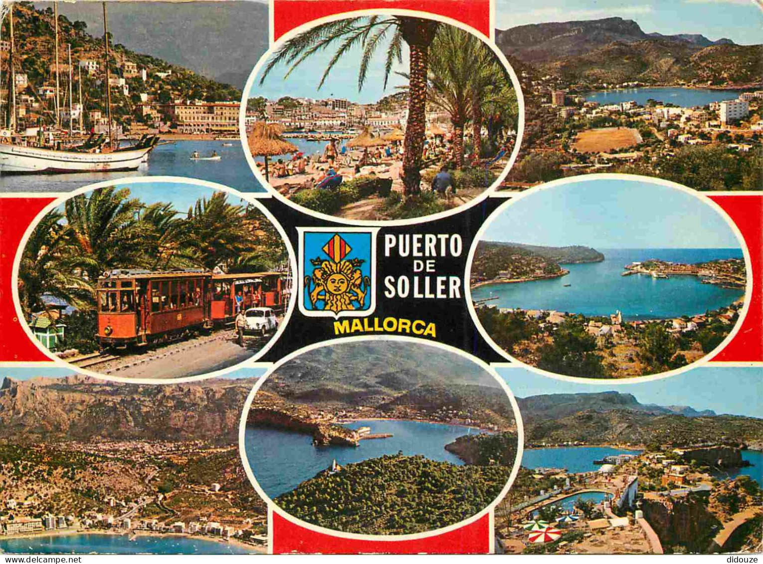 Espagne - Espana - Islas Baleares - Mallorca - Soller - Multivues - Trains - CPM - Voir Scans Recto-Verso - Mallorca