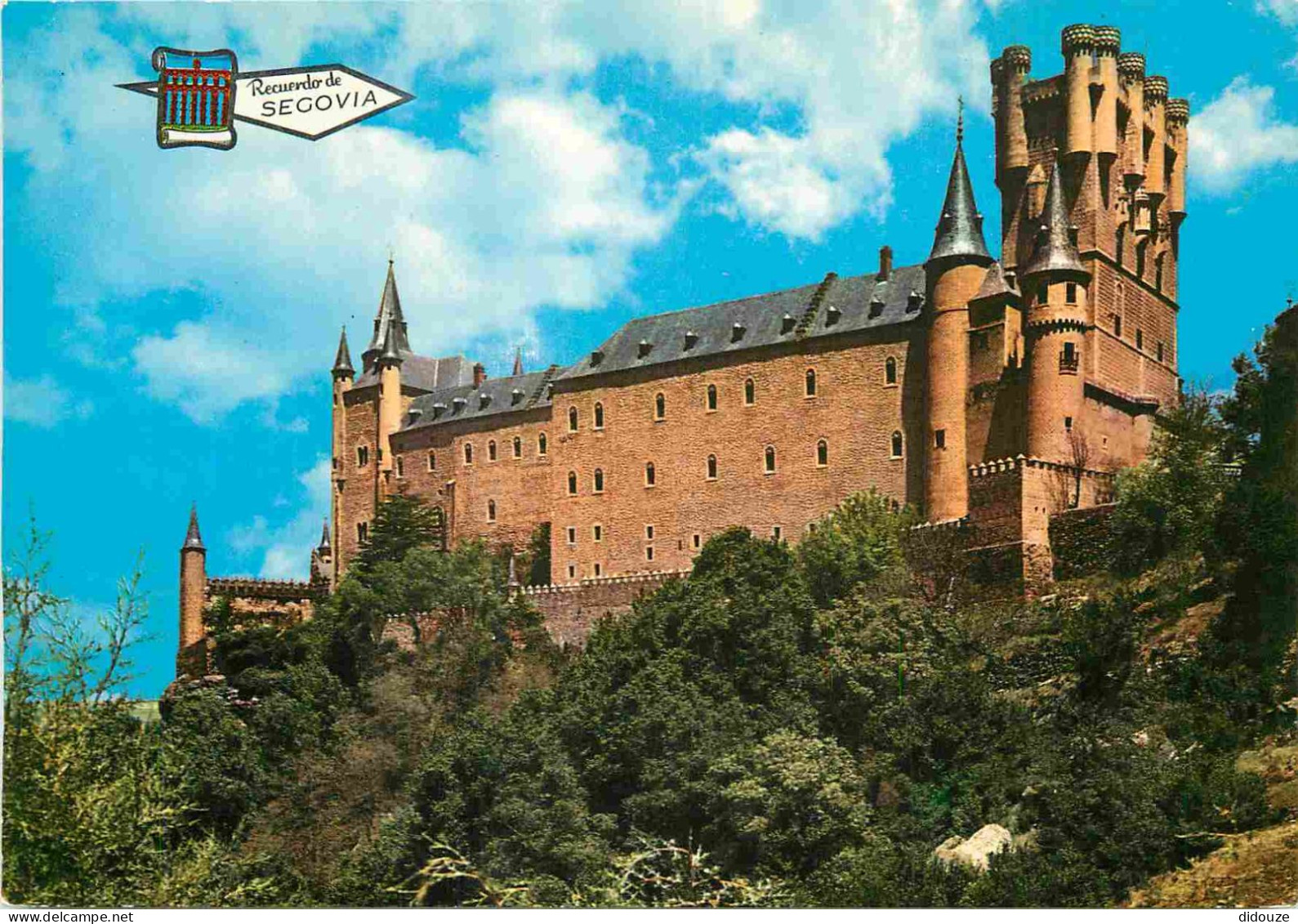 Espagne - Espana - Castilla Y Leon - Segovia - Alcazar - Château - CPM - Carte Neuve - Voir Scans Recto-Verso - Segovia