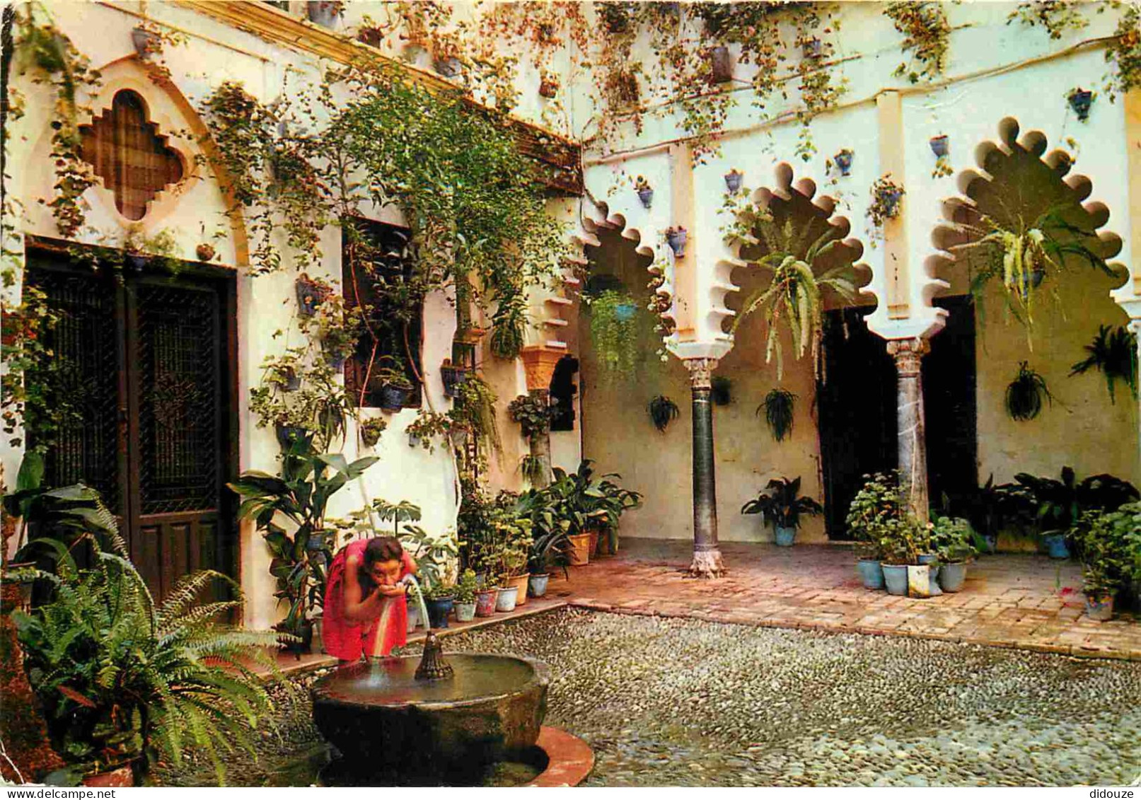 Espagne - Espana - Andalucia - Cordoba - Potio Tipico - Cour Typique - Femme - Espana - CPM - Voir Scans Recto-Verso - Córdoba