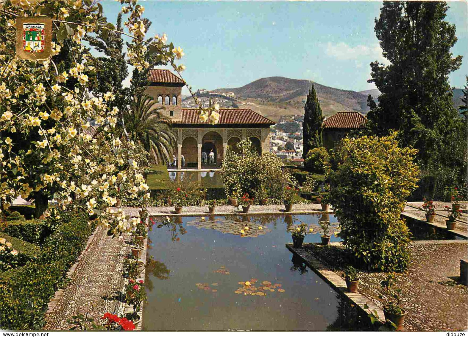 Espagne - Espana - Andalucia - Granada - Alhambra - Jardines Del Partal - Espana - CPM - Voir Scans Recto-Verso - Granada