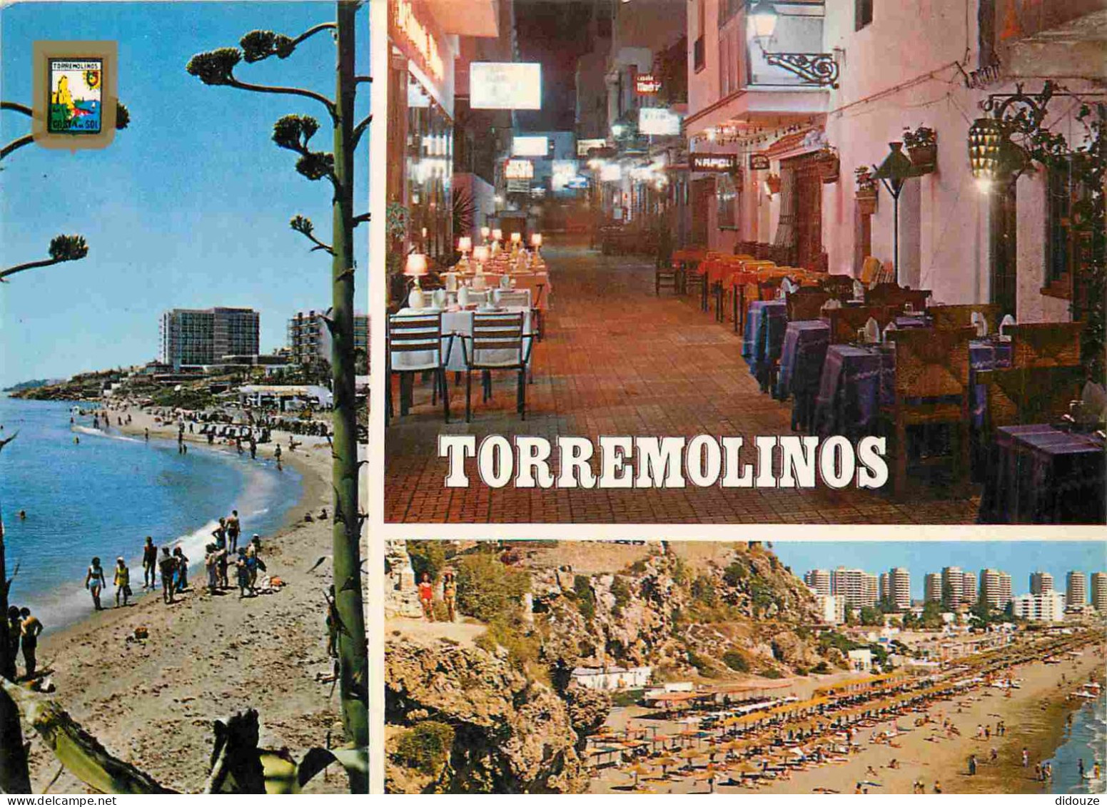 Espagne - Espana - Andalucia - Torremolinos - Multivues - Terrasse De Restaurant - CPM - Voir Scans Recto-Verso - Malaga