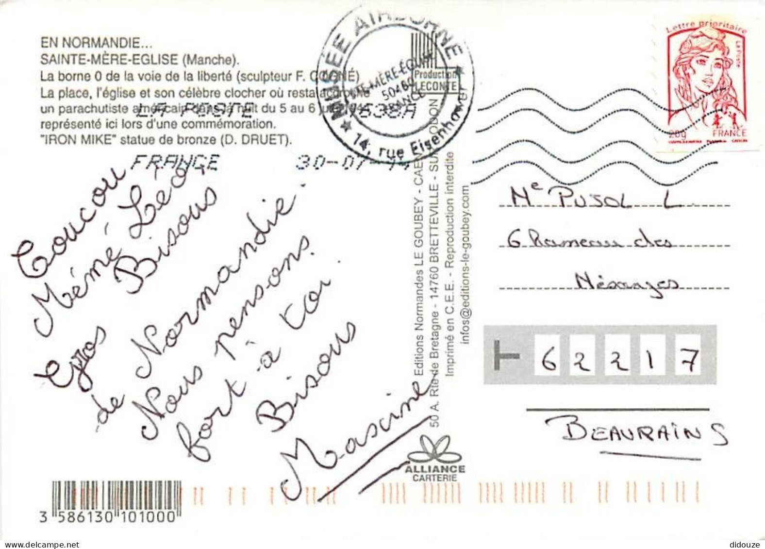 50 - Sainte Mère Eglise - Multivues - CPM - Voir Scans Recto-Verso - Sainte Mère Eglise