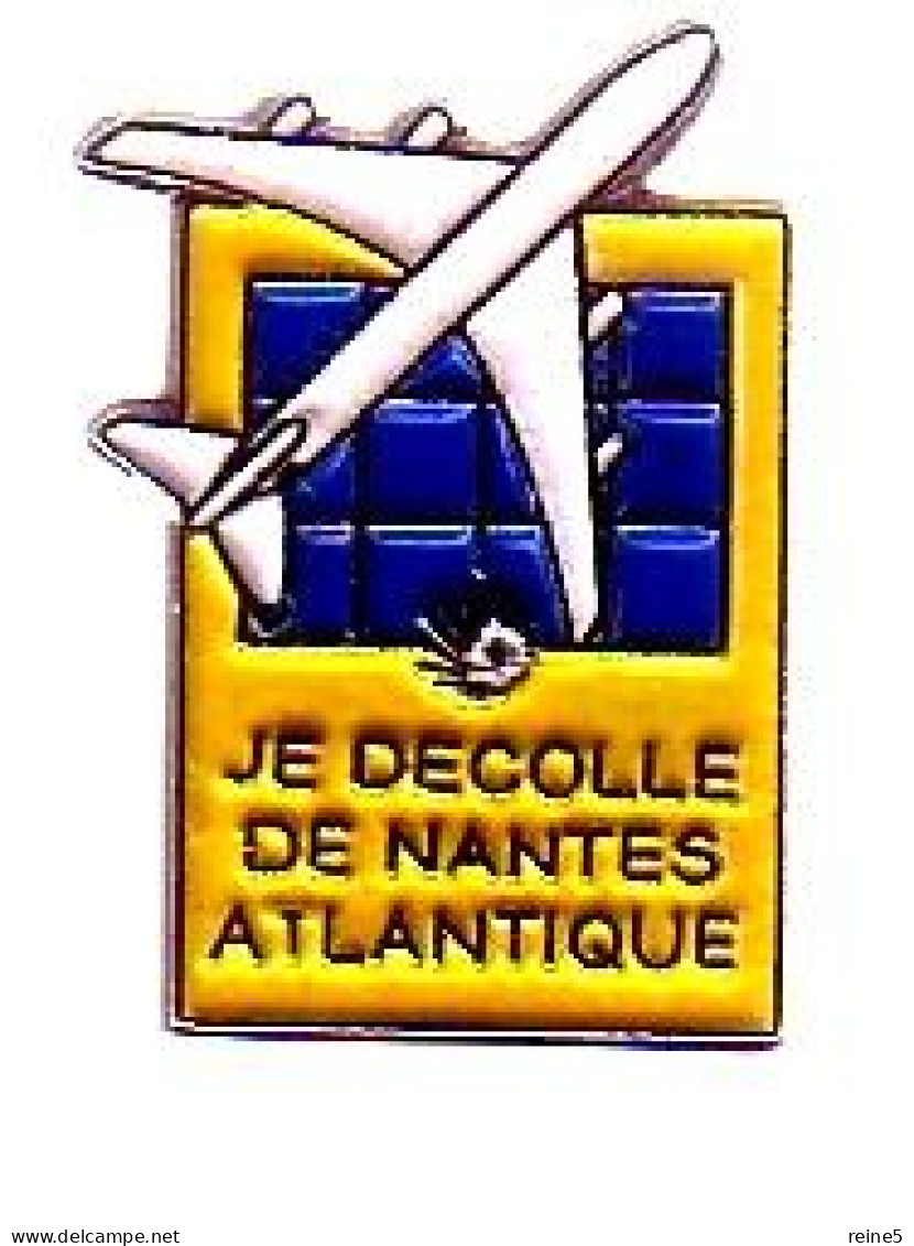 AEROPORT NANTES ATLANTIQUE >> COLLECTION SERIE AVIATION >> AERONAUTIQUE -TRES BON ETAT -REF-TTP-AV-2147 - Aviones