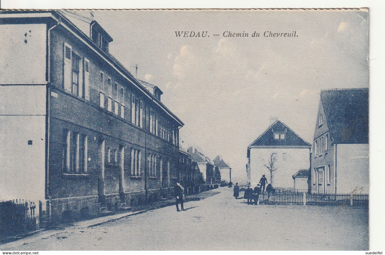 Wedau, OT Duisburg, Chemin Du Chevreuil ( Hirschpfad?) 1922 - Monschau