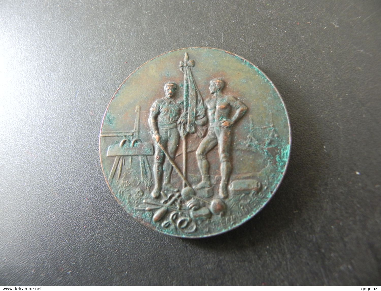 Medaille Medal - Schweiz Suisse Switzerland - Fête Cantonale De Gymnastique Genève Paquis 1904 - Andere & Zonder Classificatie