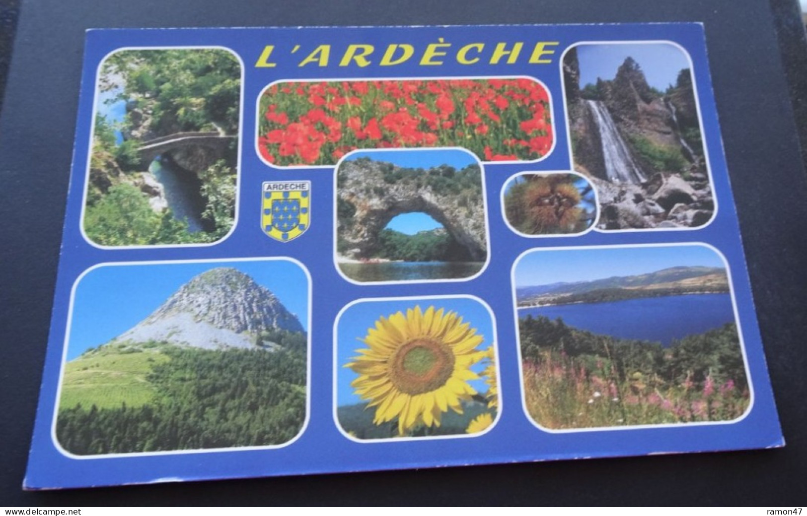 L'Ardèche - Editions Flash Cartes, Grenoble - Aubenas