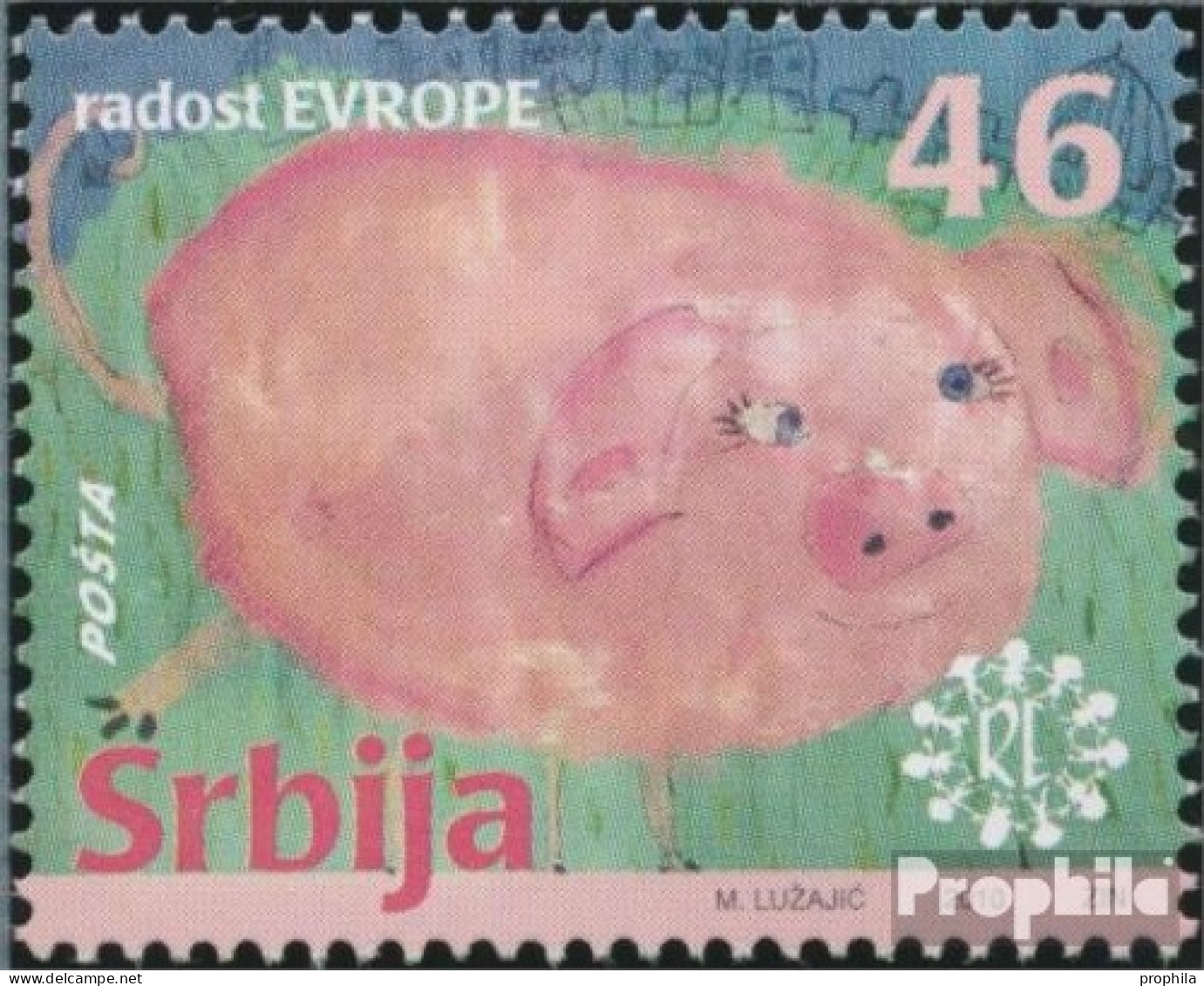 Serbien 374 (kompl.Ausg.) Postfrisch 2010 Kindertreffen Freude Europas - Serbia