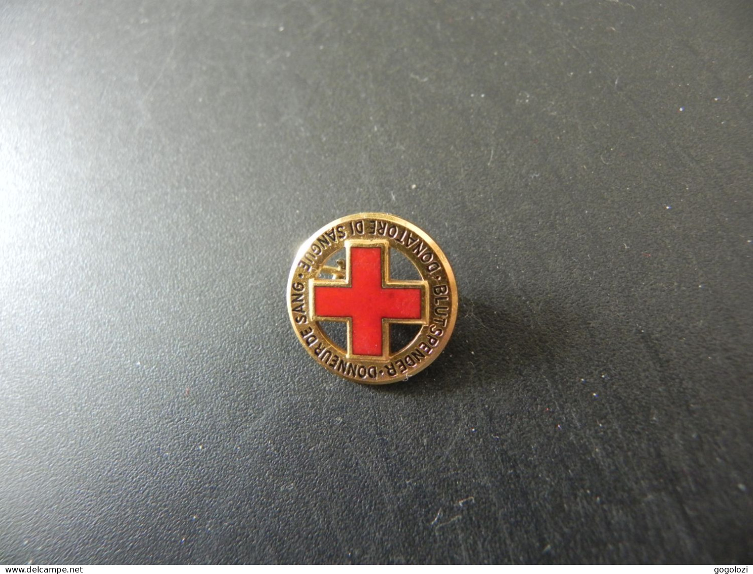 Old Badge Schweiz Suisse Svizzera Switzerland - Rotes Kreuz Red Cross Blutspender - Non Classés