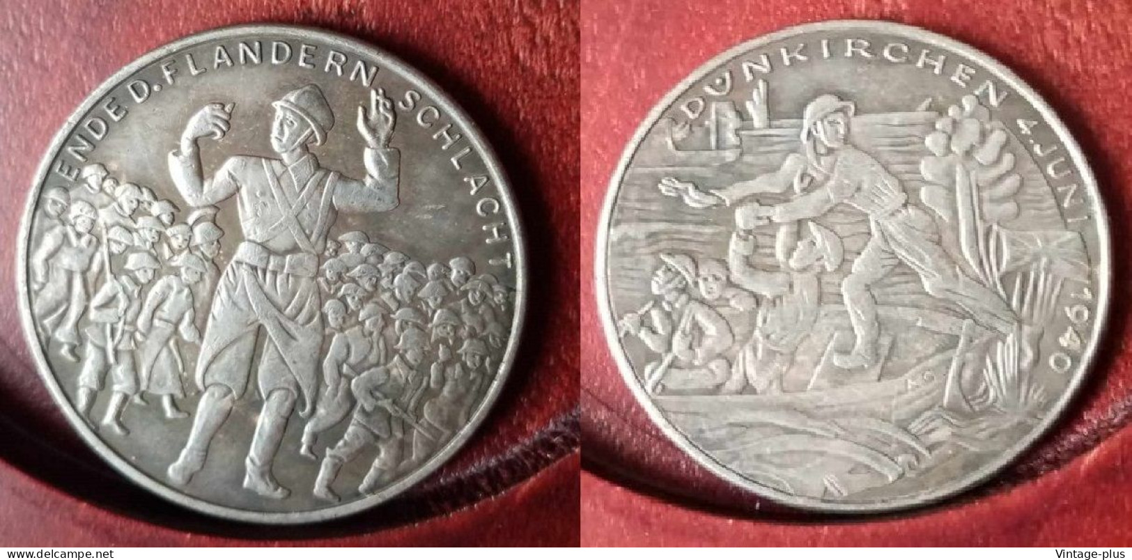 GERMANIA 3° REICH MONETA COMMEMORATIVA DUNKIRCHEN4 JUNI 1940 - ALLEMAGNE - DEUTSCHLAND - COD: AB# - Sonstige & Ohne Zuordnung