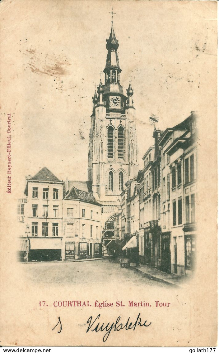 Courtrai - Eglise St. Martin - Tour - Kortrijk