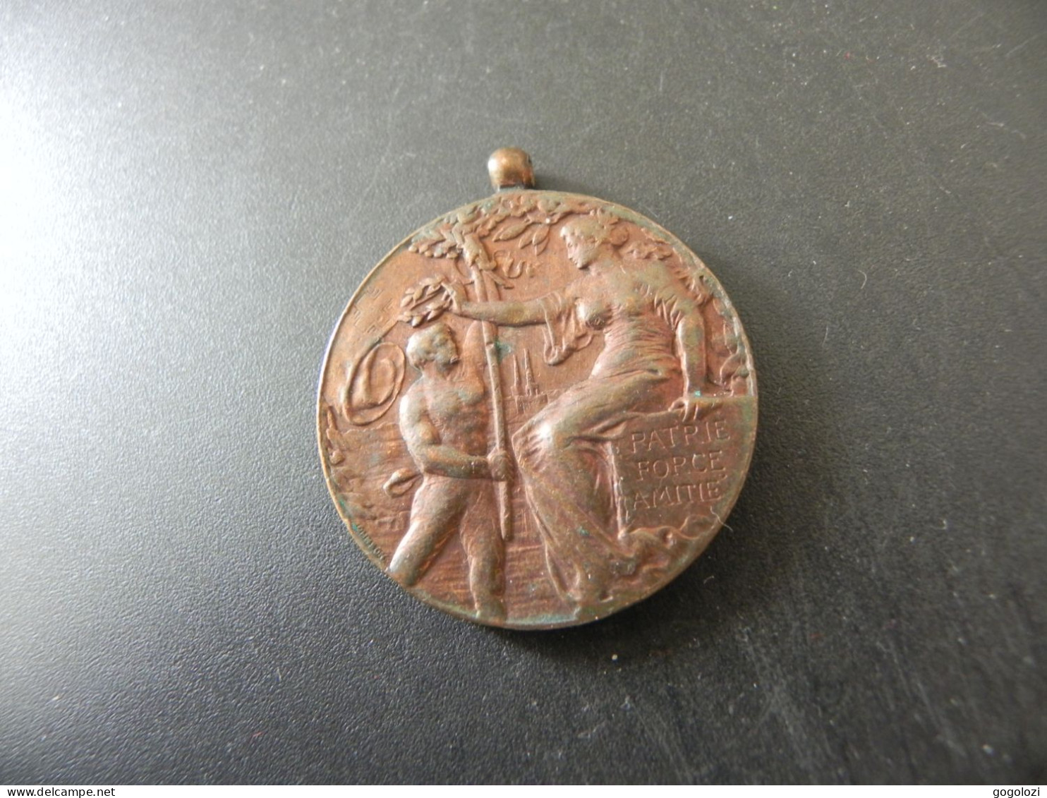 Medaille Medal - Schweiz Suisse Switzerland - Fête Cantonale De Gymnastique Neuchâtel 1902 - Otros & Sin Clasificación