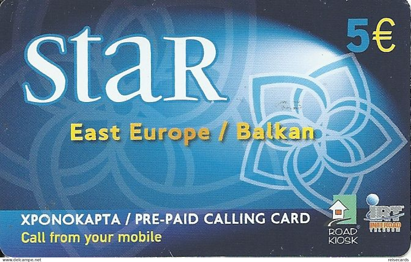 Greece: Prepaid IDT Star East Europe/Balkan - Griechenland
