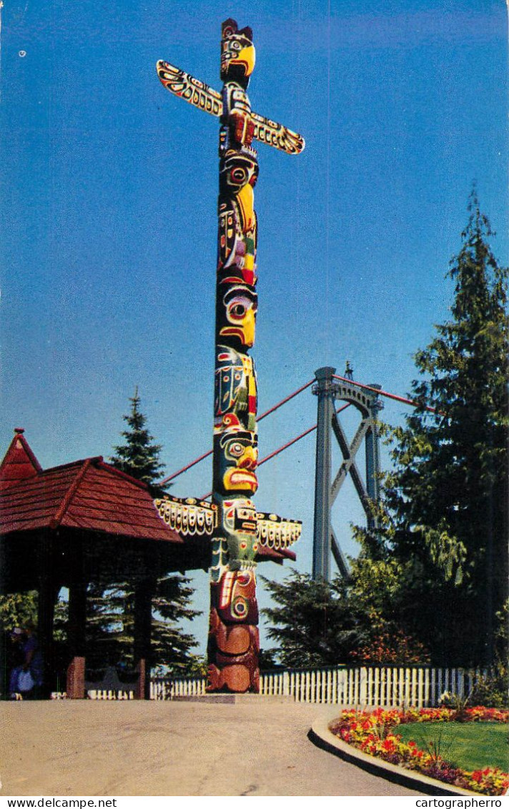 Canada Vancouver Stanley Park Indian Totem Pole - Vancouver