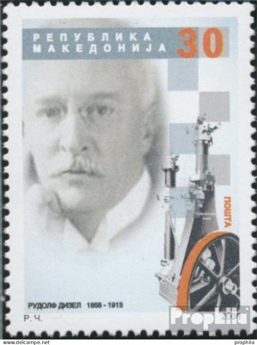 Makedonien 468 (kompl.Ausg.) Postfrisch 2008 Rudolf Diesel - Macedonië