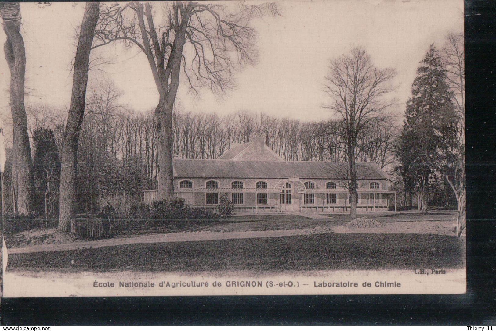 Cpa 78 Grignon école Nationale D'agriculture, Laboratoire Et Chimie - Grignon