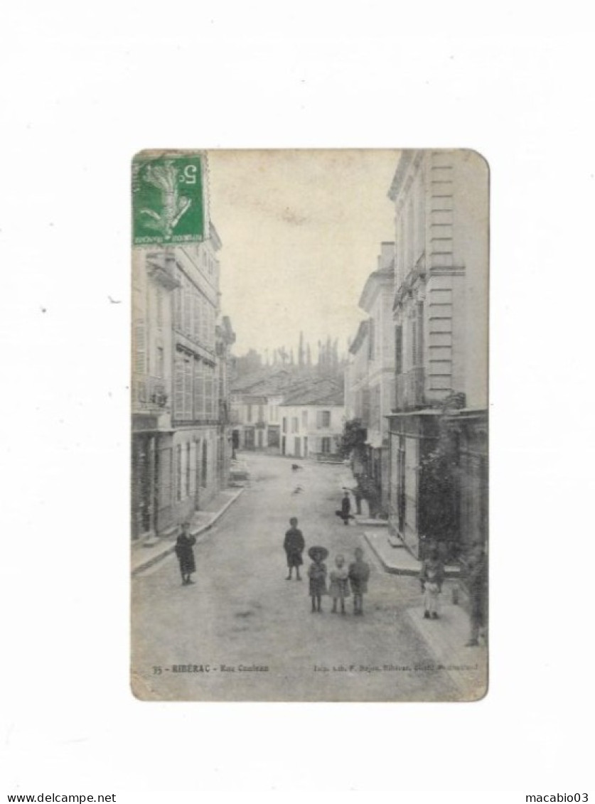 24  Dordogne  :  Ribérac  Rue Couleau     Réf 10489 - Riberac