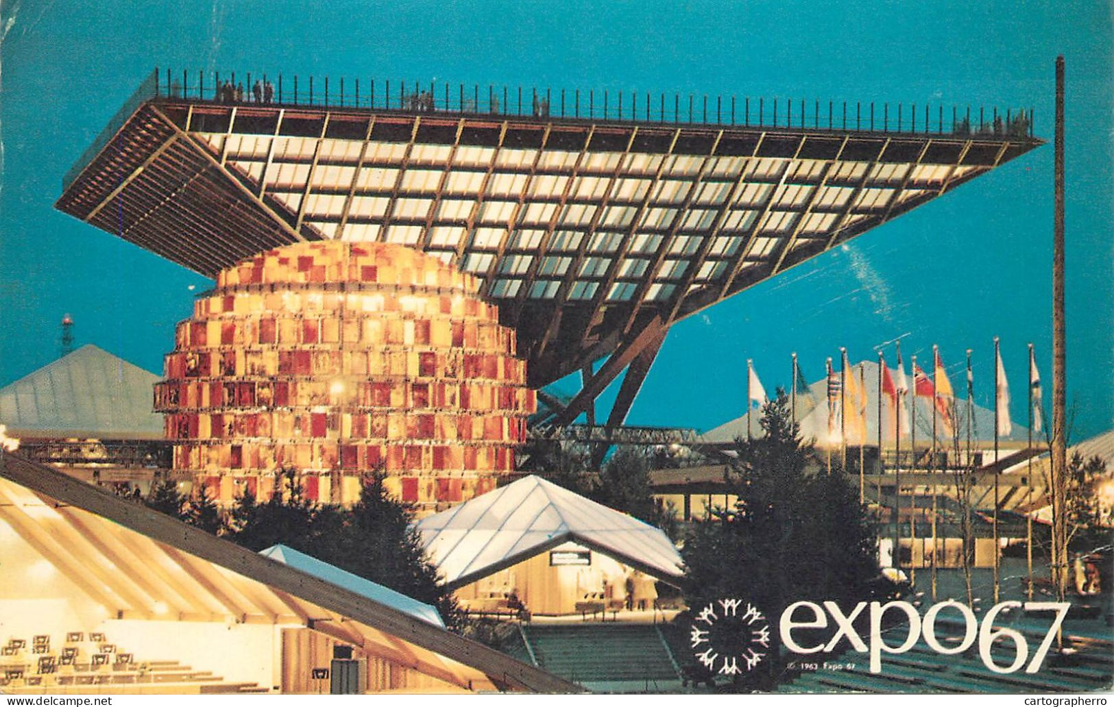 Canada Montreal Expo 1967 Pavillon Du Canada - Montreal