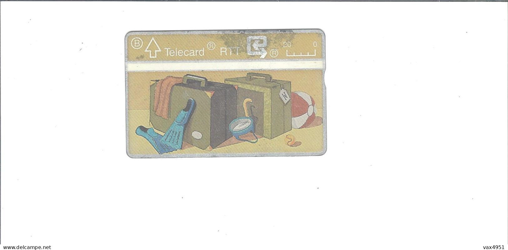 TELECARTE  RTT  THEME JEUX DE PLAGE VACANCES  **   RARE     A  SAISIR /// - Non Classés