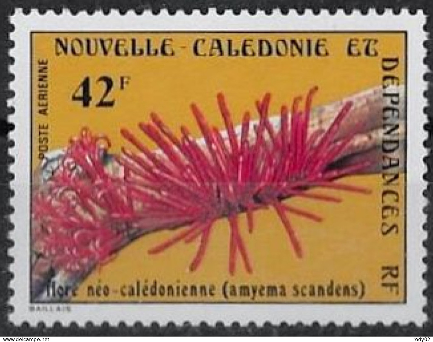 NOUVELLE-CALEDONIE - FLORE NEO-CALEDONIENNE - PA 184 - NEUF** MNH - Unused Stamps