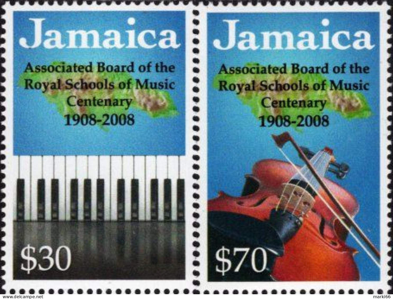 Jamaica - 2008 - Royal Schools Of Music Centenary - Mint Stamp Set - Jamaica (1962-...)