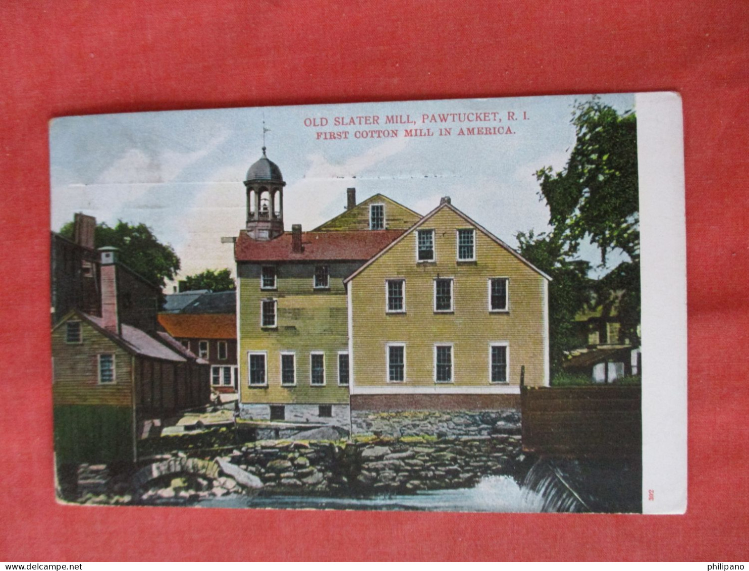 Old Slater Mill.  Pawtucket - Rhode Island > Pawtucket    Ref 6389 - Pawtucket