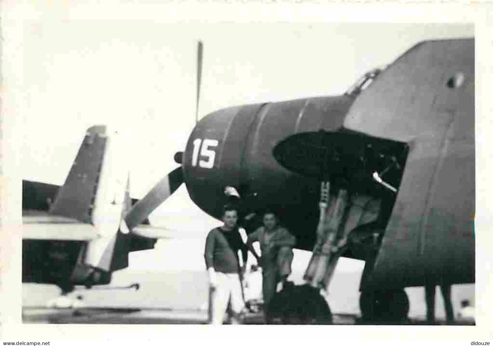 Aviation - Photo D'aviateur Postant Avec Son Avion - Militaria - Photo Vélox - Photographie 88 X 60 Mm - Voir Scans Rect - Aviateurs