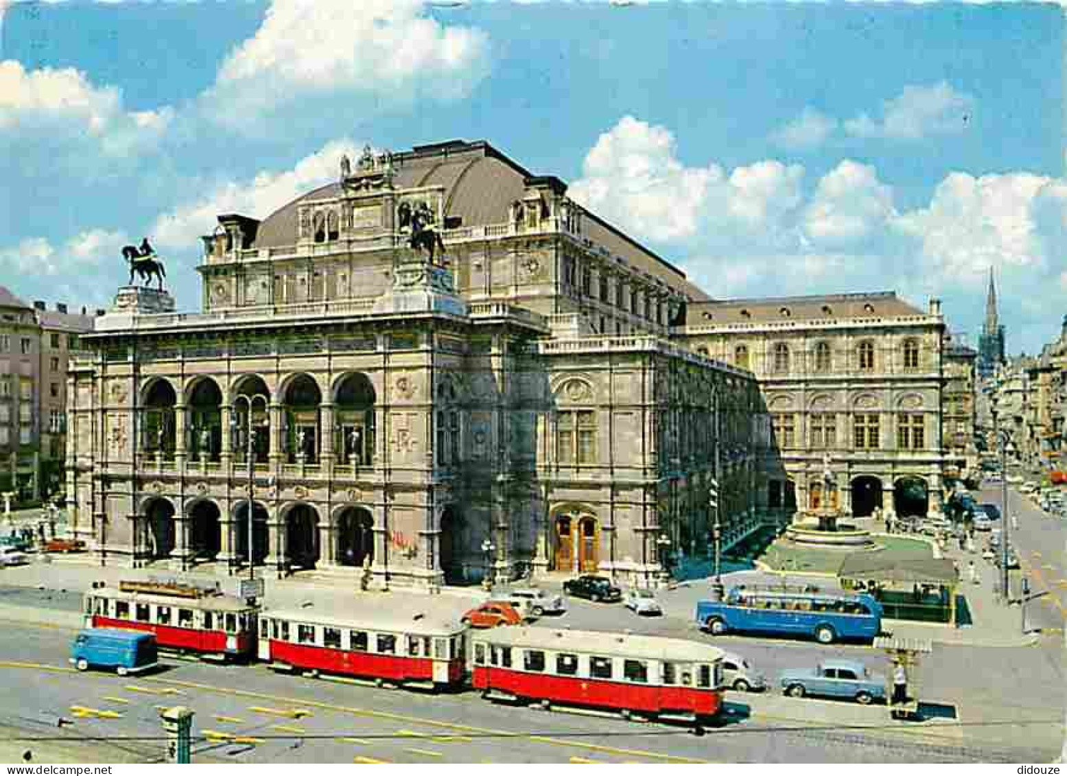 Trains - Tramways - Autriche - Vienne - Wien - L'Opéra - CPM - Voir Scans Recto-Verso - Tram