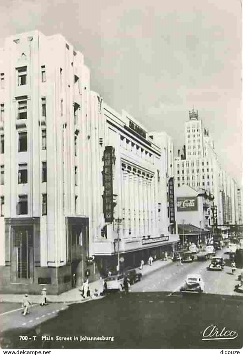 Afrique Du Sud - South Africa - Johannesburg - Main Street - Automobiles - Immeubles - Carte Neuve - CPM - Voir Scans Re - Sud Africa