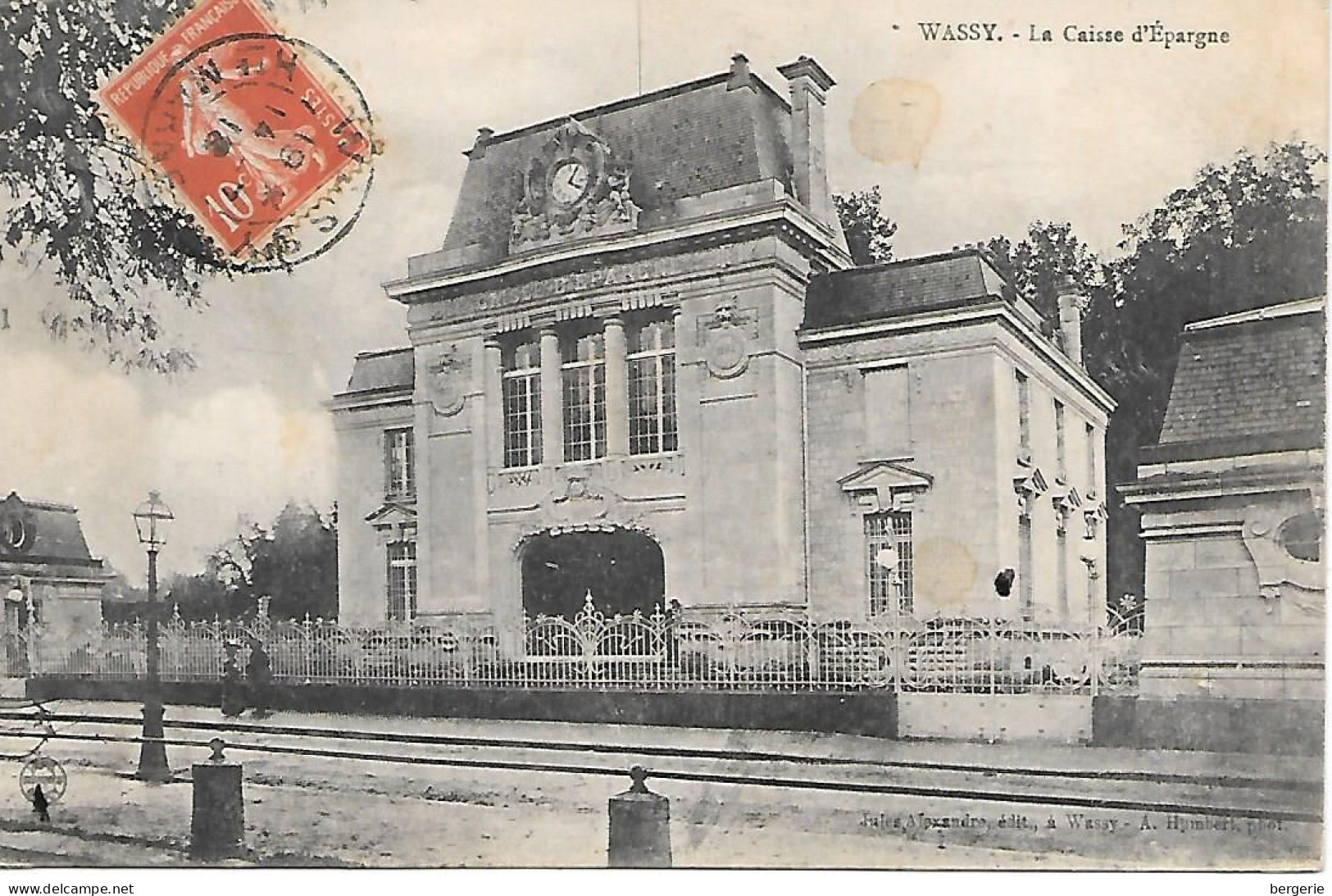 C/262             52    Wassy       -   La Caisse D'épargne - Wassy